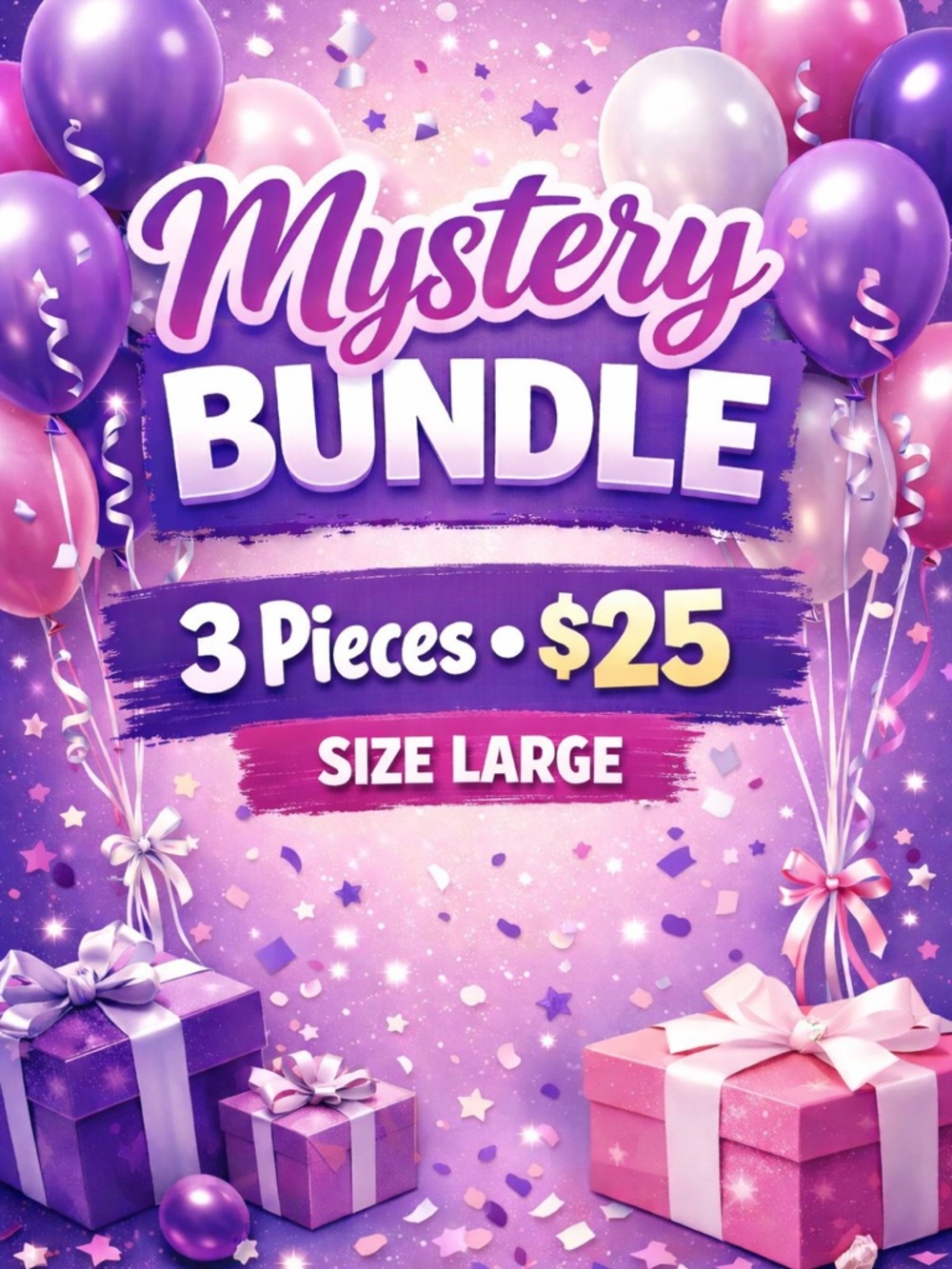 Mystery Bundle - (Size large)